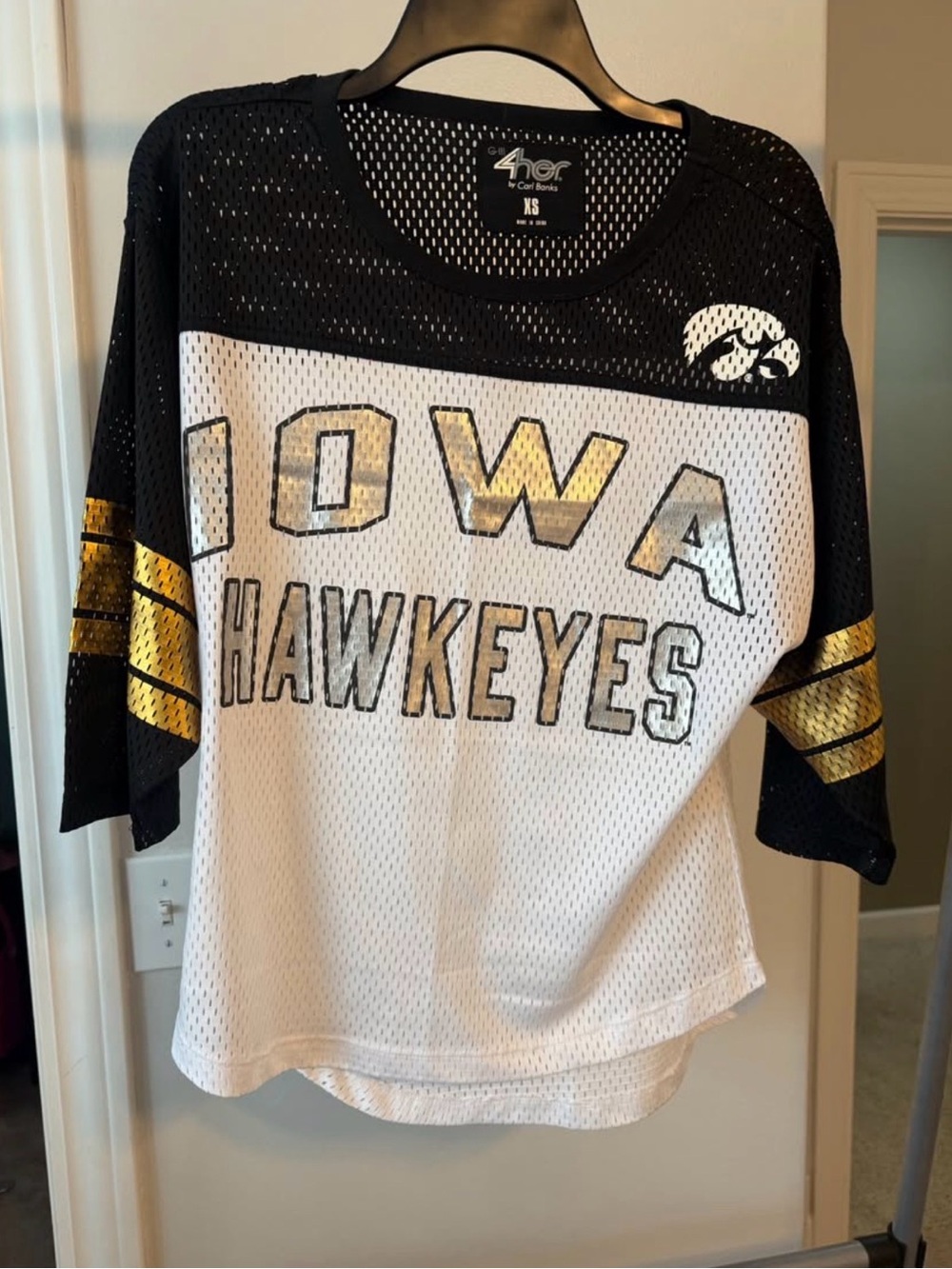 Women's Iowa Hawkeye Jersey Top